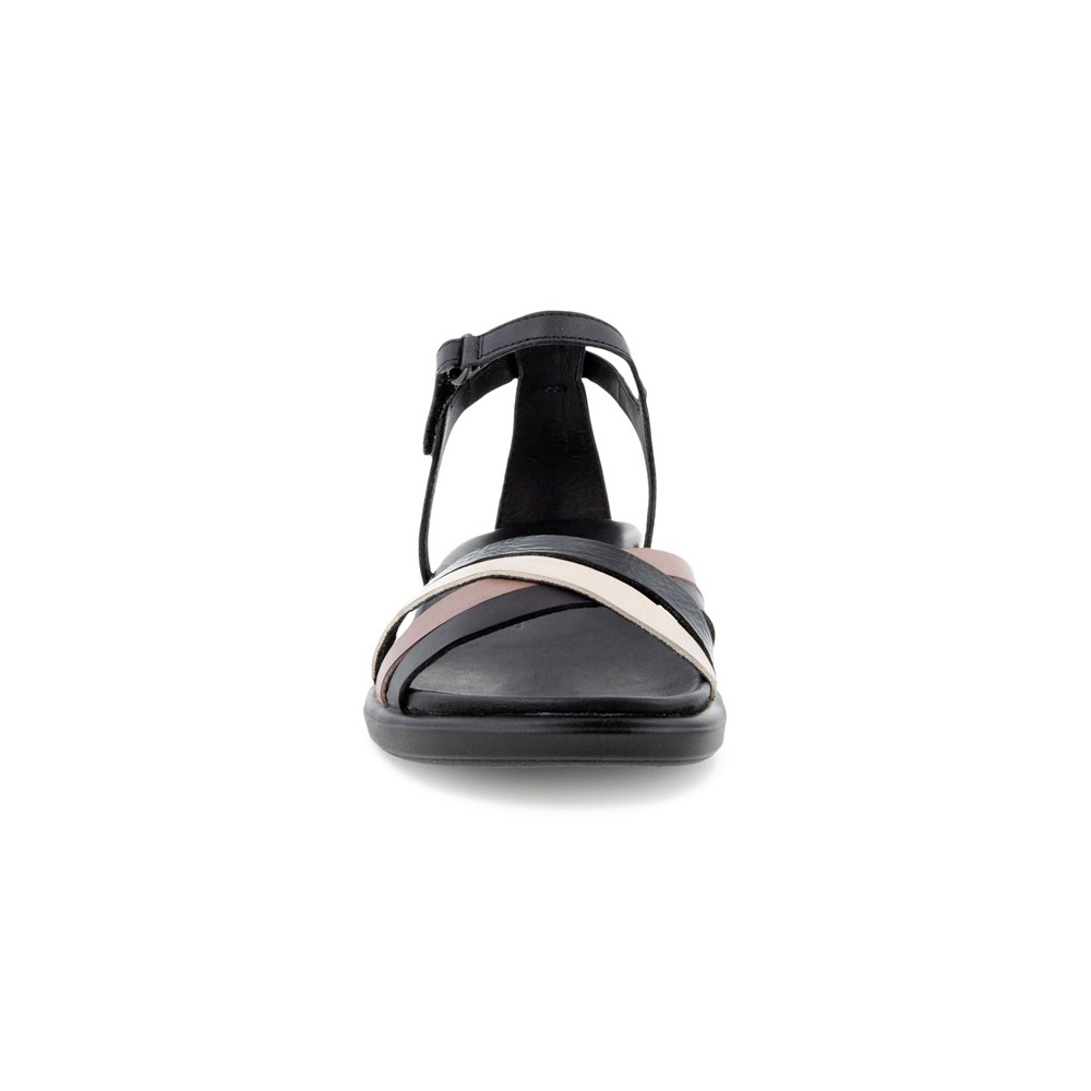 Sandalias Mujer - ECCO Simpil Flat Criss-Cross - Negros - PSZ436528